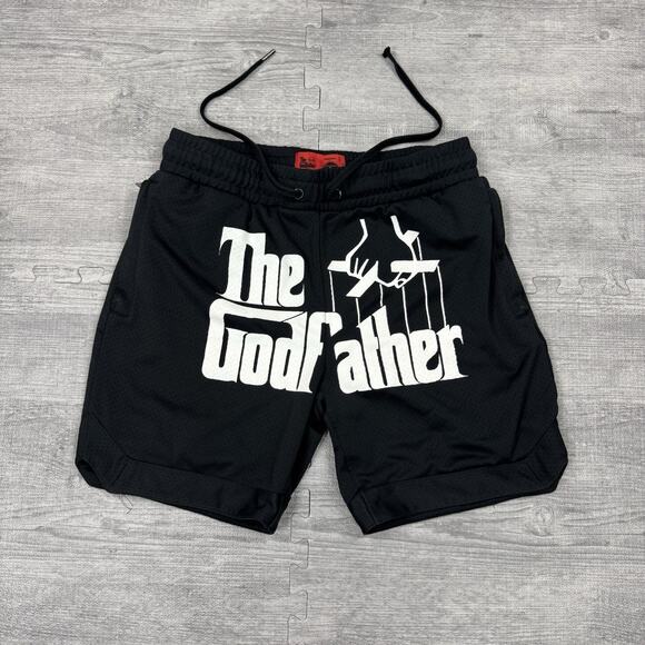 Limited Release The Godfather Paramount Shoe Palace Black Shorts - Size XL - Picture 1 of 10